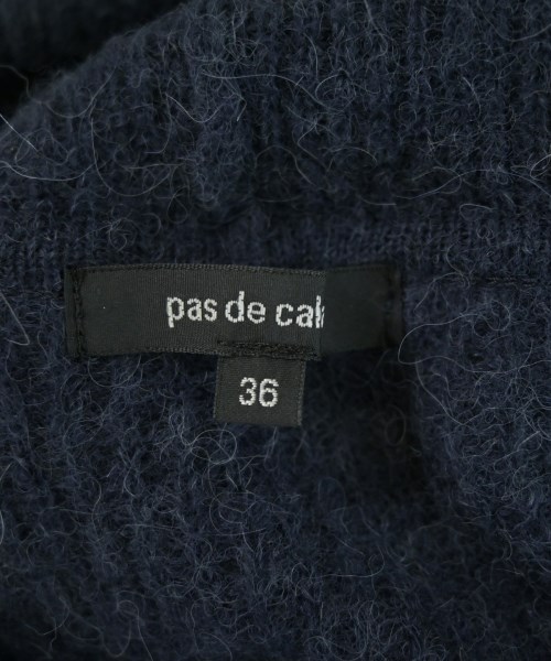 pas de calais（パドカレ）ニット・セーター 紺 サイズ:36(S位) レディース/2200727944016