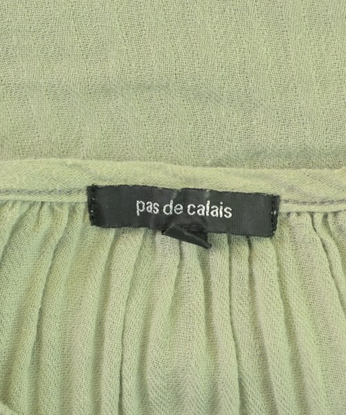 pas de calais（パドカレ）Tシャツ・カットソー 緑 サイズ:36(S位) レディース/2200727944054