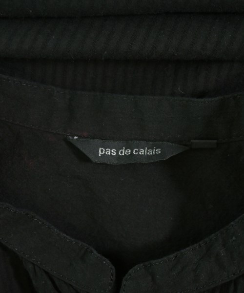 pas de calais（パドカレ）ブラウス 黒 サイズ:36(S位) レディース/2200683364026