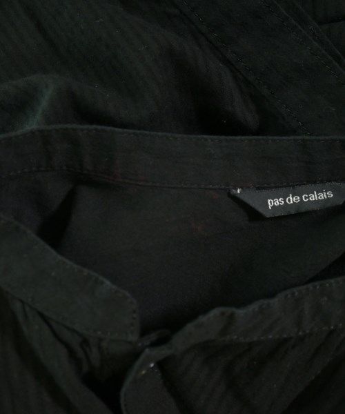 pas de calais（パドカレ）ブラウス 黒 サイズ:36(S位) レディース/2200683364026