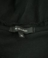 pas de calais（パドカレ）Tシャツ・カットソー 黒 サイズ:36(S位) レディース/2200685844038