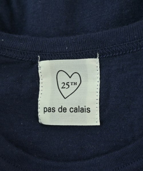 pas de calais（パドカレ）Tシャツ・カットソー 紺 サイズ:36(S位) レディース/2200685844045