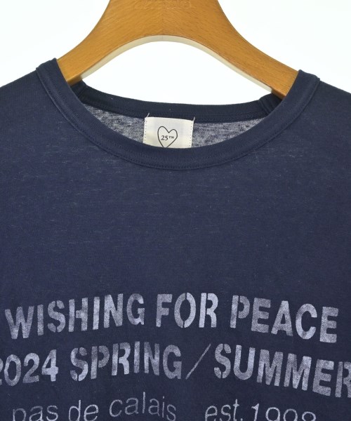 pas de calais（パドカレ）Tシャツ・カットソー 紺 サイズ:36(S位) レディース/2200685844045