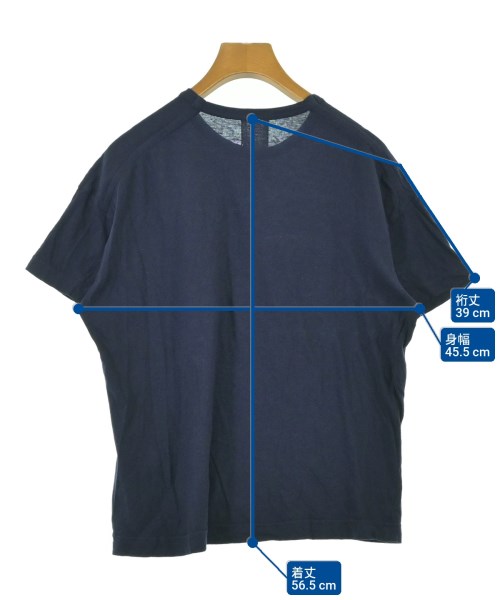 pas de calais（パドカレ）Tシャツ・カットソー 紺 サイズ:36(S位) レディース/2200685844045