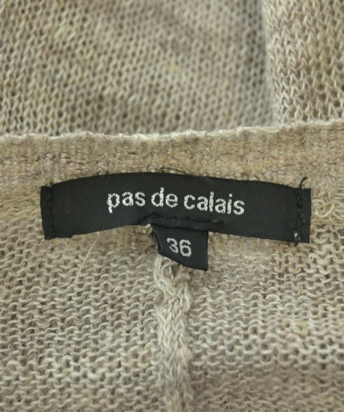pas de calais（パドカレ）カーディガン グレー サイズ:36(S位) レディース/2200688060121
