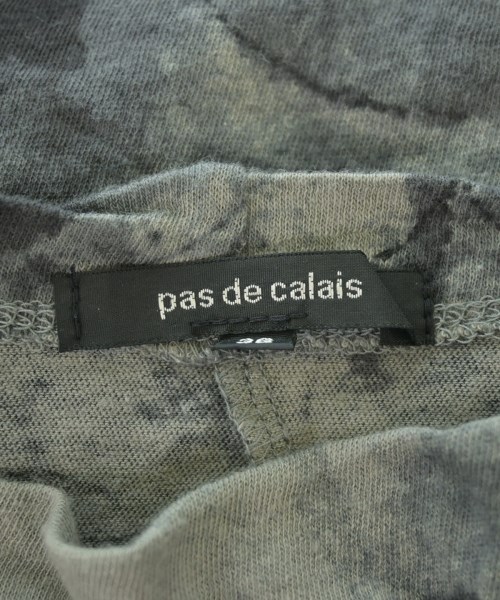 pas de calais（パドカレ）Tシャツ・カットソー グレー サイズ:36(S位) レディース/2200688060152