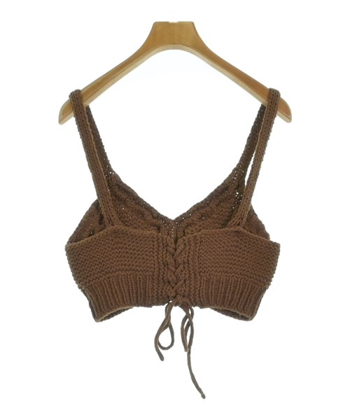 ANOTHER EDITION（アナザーエディション）ベスト/ノースリーブ 茶 サイズ:F レディース/2200638642100