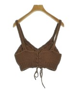 ANOTHER EDITION（アナザーエディション）ベスト/ノースリーブ 茶 サイズ:F レディース/2200638642100