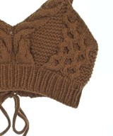 ANOTHER EDITION（アナザーエディション）ベスト/ノースリーブ 茶 サイズ:F レディース/2200638642100