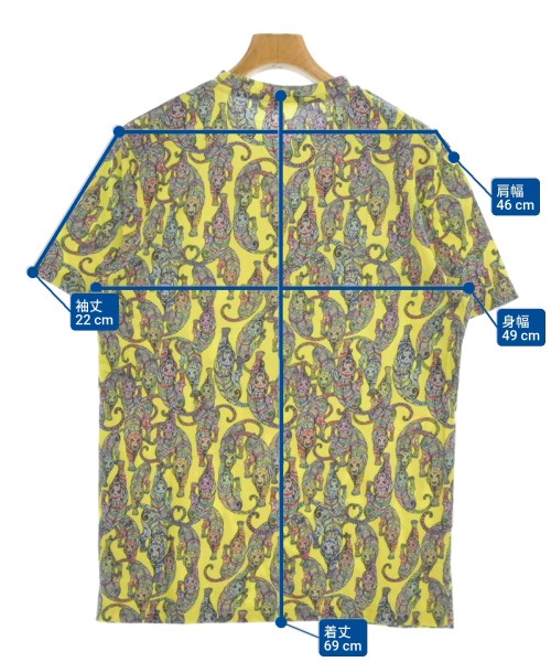CUSTO（クスト）Tシャツ・カットソー 黄 サイズ:M メンズ/2200700248131
