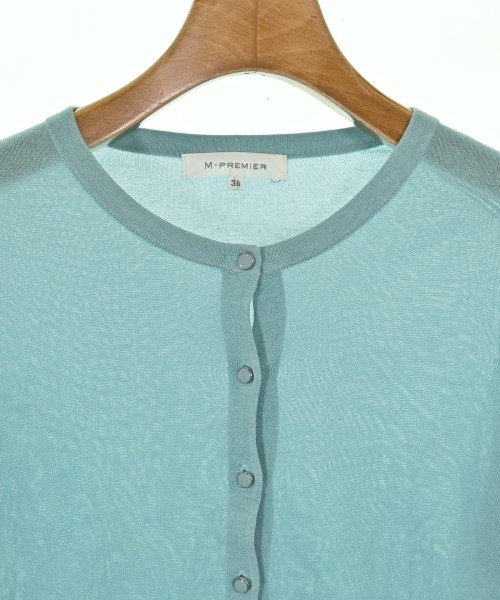 M-PREMIER（エム　プルミエ）カーディガン 青 サイズ:36(S位) レディース/2200637315067
