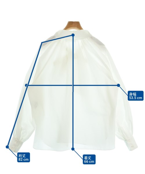 M-PREMIER（エム　プルミエ）ブラウス 白 サイズ:38(M位) レディース/2200619948443