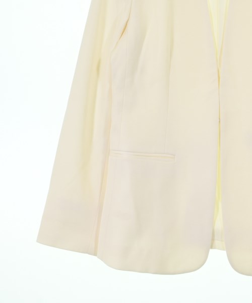 M-PREMIER（エム　プルミエ）テーラードジャケット 白 サイズ:36(S位) レディース/2200624677024