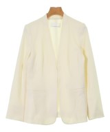 M-PREMIER（エム　プルミエ）テーラードジャケット 白 サイズ:36(S位) レディース/2200624677024