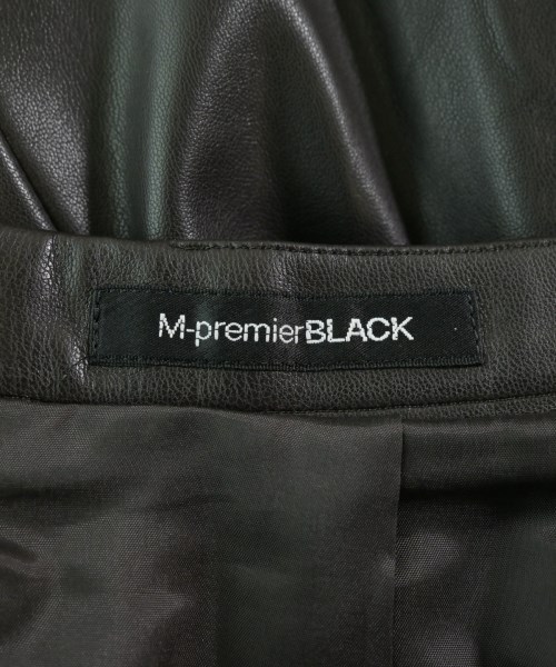 M-premier BLACK（エムプルミエブラック）ひざ丈スカート 黒 サイズ:32(XXS位) レディース/2200625835027
