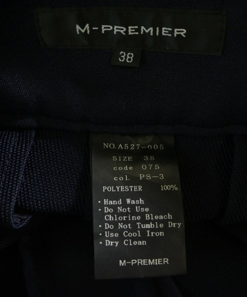 M-PREMIER（エム　プルミエ）その他 紺 サイズ:38(M位) レディース/2200612471016