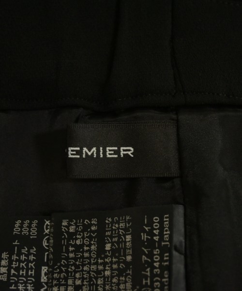 M-PREMIER（エム　プルミエ）スラックス 黒 サイズ:34(XS位) レディース/2200609532041