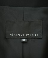 M-PREMIER（エム　プルミエ）ノーカラージャケット 黒 サイズ:38(M位) レディース/2200611503091