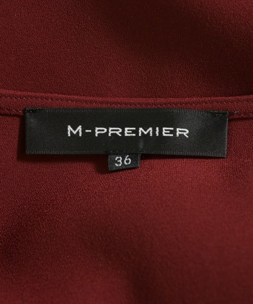 M-PREMIER（エム　プルミエ）ブラウス 赤 サイズ:36(S位) レディース/2200611503107