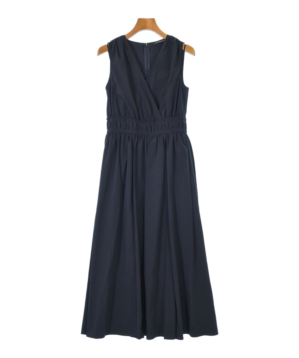 M-PREMIER ワンピース M-PREMIER（エム プルミエ）ワンピース 紺 サイズ:34(XS位) レディース