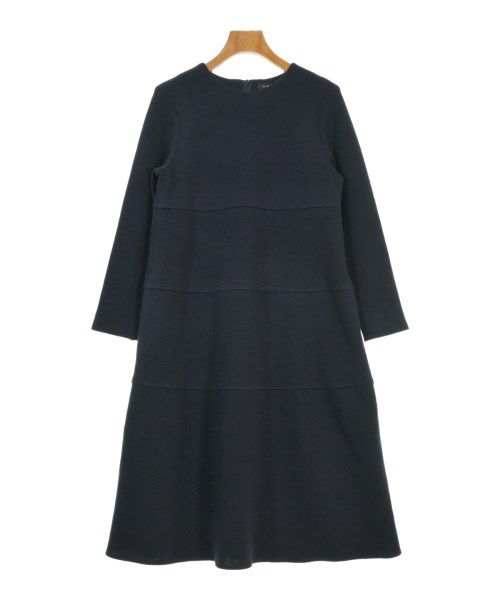 M-PREMIER(エム　プルミエ)ワンピース 紺 サイズ:36(S位)/2200670539048
