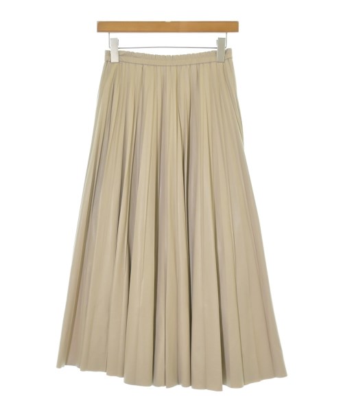 M-PREMIER(エム　プルミエ)ロング・マキシ丈スカート ベージュ サイズ:34(XS位)/2200671282110