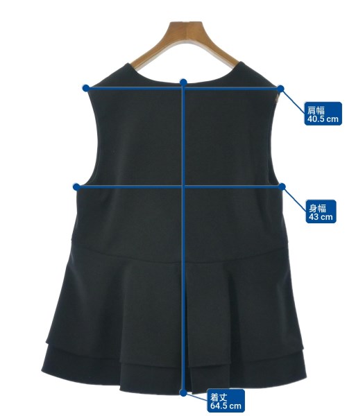 M-PREMIER（エム　プルミエ）ブラウス 黒 サイズ:38(M位) レディース/2200677521039