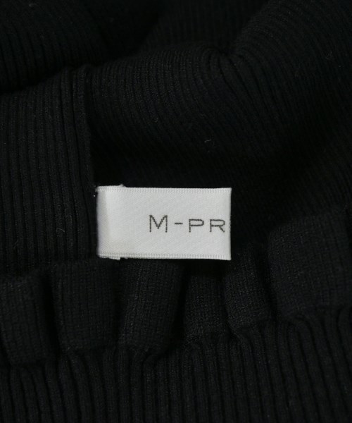 M-PREMIER（エム　プルミエ）ニット・セーター 黒 サイズ:36(S位) レディース/2200694260041