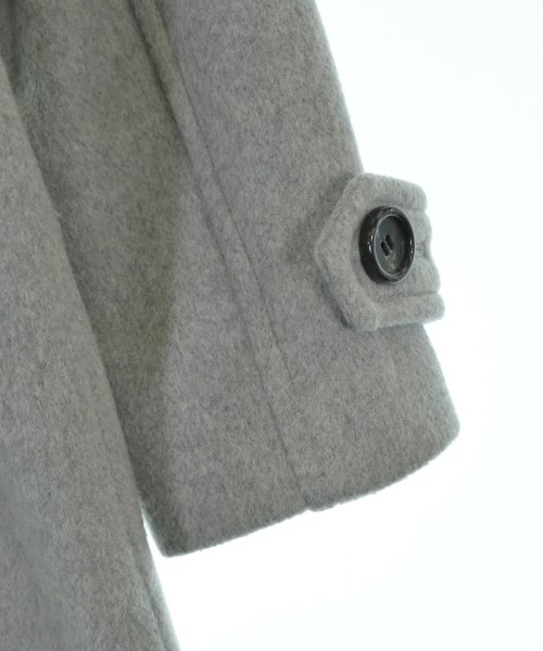 M-PREMIER（エム　プルミエ）ピーコート グレー サイズ:34(XS位) レディース/2200657962012