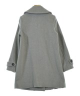 M-PREMIER（エム　プルミエ）ピーコート グレー サイズ:34(XS位) レディース/2200657962012