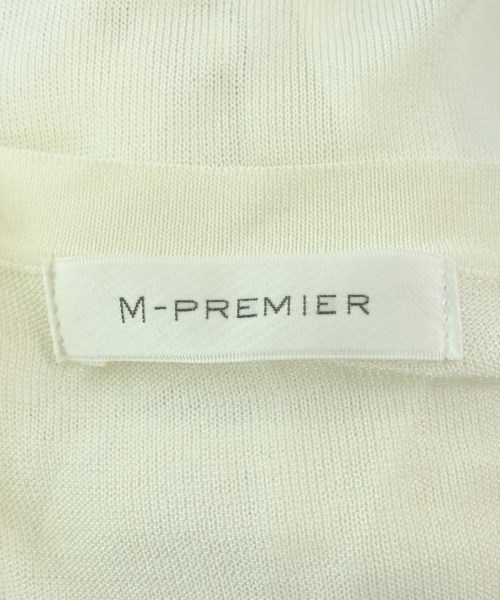 M-PREMIER（エム　プルミエ）カーディガン 白 サイズ:34(XS位) レディース/2200637169226
