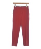 M-PREMIER（エム　プルミエ）スラックス 赤 サイズ:34(XS位) レディース/2200636942042