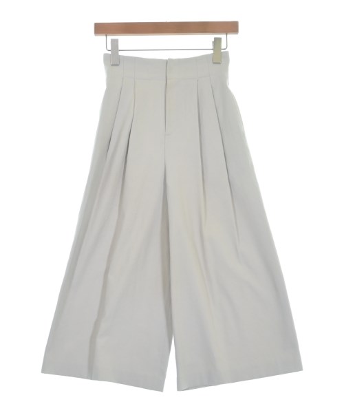 M-PREMIER(エム　プルミエ)クロップドパンツ グレー サイズ:34(XS位)/2200636942059