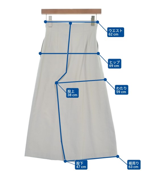 M-PREMIER（エム　プルミエ）クロップドパンツ グレー サイズ:34(XS位) レディース/2200636942059