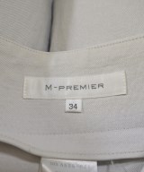 M-PREMIER（エム　プルミエ）クロップドパンツ グレー サイズ:34(XS位) レディース/2200636942059