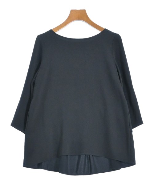 M-PREMIER(エム　プルミエ)ブラウス 紺 サイズ:34(XS位)/2200639968025