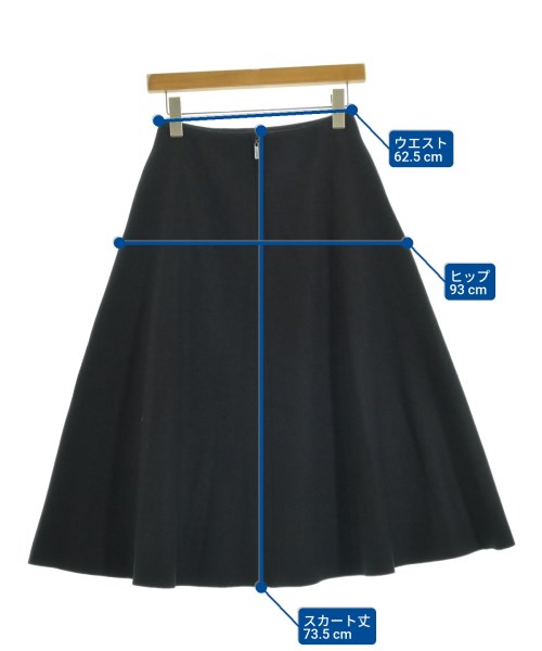 M-PREMIER（エム　プルミエ）ロング・マキシ丈スカート 黒 サイズ:36(S位) レディース/2200642632029