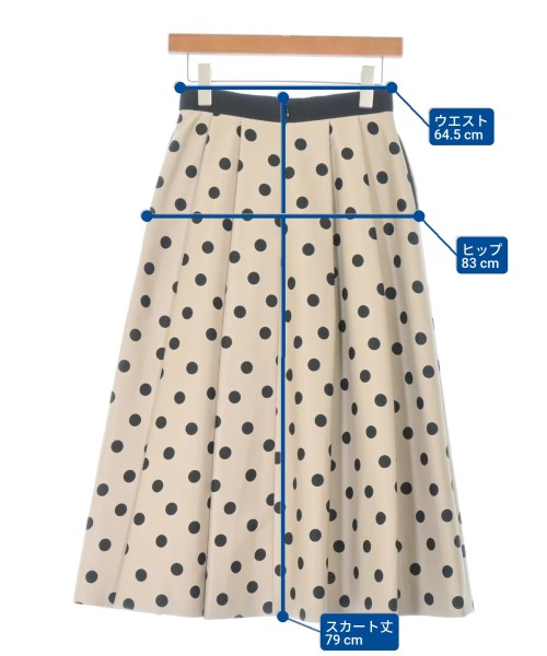 M-PREMIER（エム　プルミエ）ロング・マキシ丈スカート ベージュ サイズ:36(S位) レディース/2200642632036