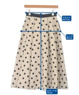 M-PREMIER（エム　プルミエ）ロング・マキシ丈スカート ベージュ サイズ:36(S位) レディース/2200642632036