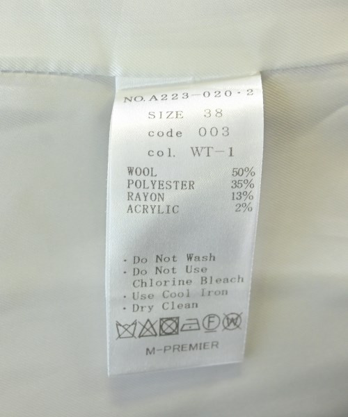 M-PREMIER（エム　プルミエ）その他 グレー サイズ:38(M位) レディース/2200662716020