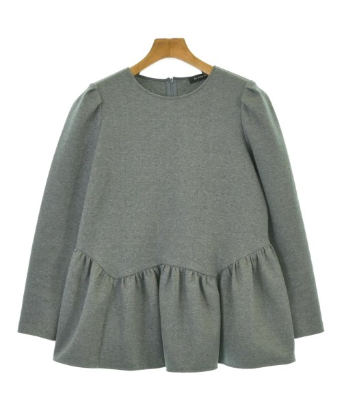 M-PREMIER(エム　プルミエ)Tシャツ・カットソー グレー サイズ:36(S位)/2200667423091