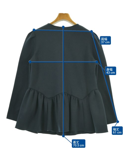 M-PREMIER（エム　プルミエ）Tシャツ・カットソー 紺 サイズ:36(S位) レディース/2200667423107