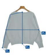 M-PREMIER（エム　プルミエ）ニット・セーター 青 サイズ:38(M位) レディース/2200664449018