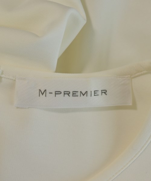 M-PREMIER（エム　プルミエ）Tシャツ・カットソー 白 サイズ:38(M位) レディース/2200721306094