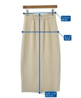 M-PREMIER（エム　プルミエ）ロング・マキシ丈スカート ベージュ サイズ:36(S位) レディース/2200721306247