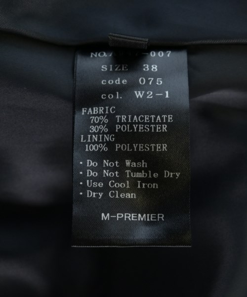 M-PREMIER（エム　プルミエ）ワンピース 紺 サイズ:38(M位) レディース/2200724479061