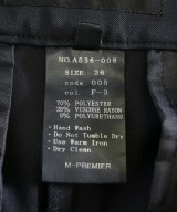 M-PREMIER（エム　プルミエ）スラックス 黒 サイズ:36(S位) レディース/2200722067116