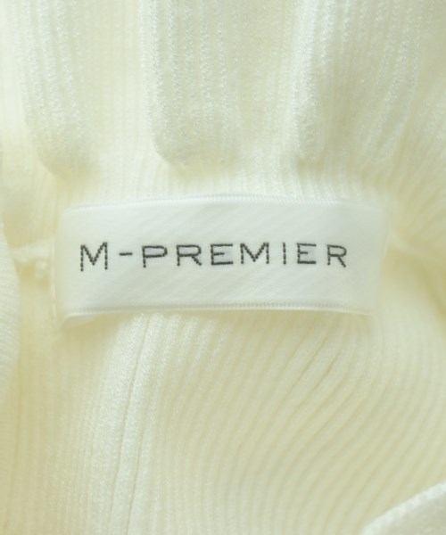 M-PREMIER（エム　プルミエ）ニット・セーター 白 サイズ:38(M位) レディース/2200684319087
