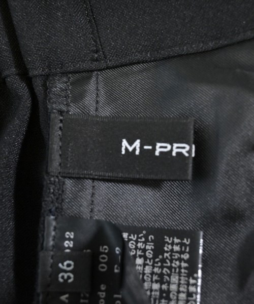 M-PREMIER（エム　プルミエ）スラックス 黒 サイズ:36(S位) レディース/2200680759061