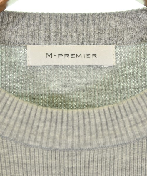 M-PREMIER（エム　プルミエ）ニット・セーター グレー サイズ:36(S位) レディース/2200683485028